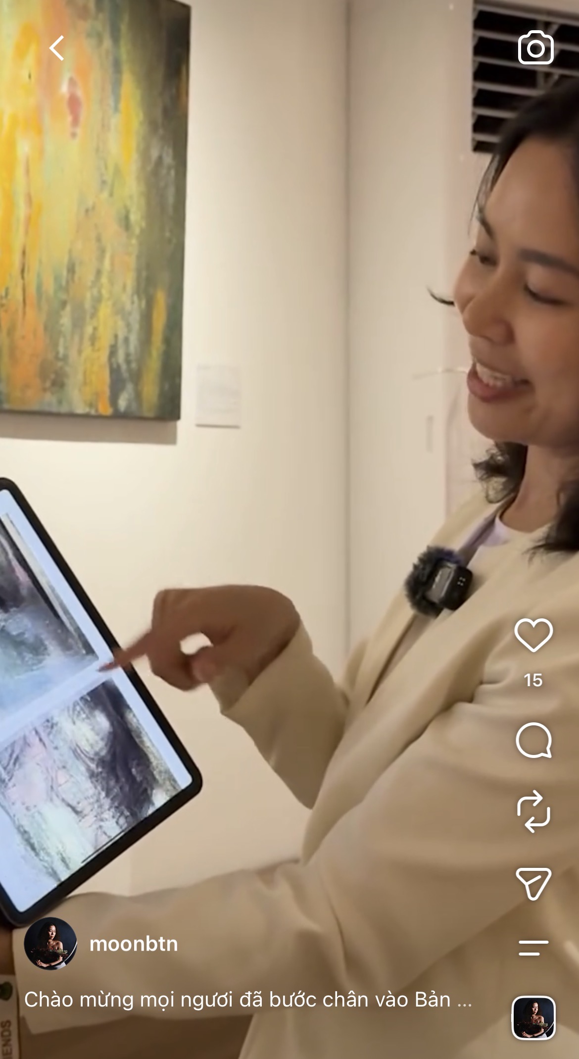 Jane kể chuyện cho những bức tranh